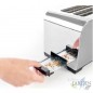 Taurus MyToast Duplo Legend toaster. Power 1400 W. Stainless Steel. 2 slots. Gray. Taurus MyToast Duplo Legend toaster. Power 1400 W. Stainless Steel. 2 slots. Gray.
