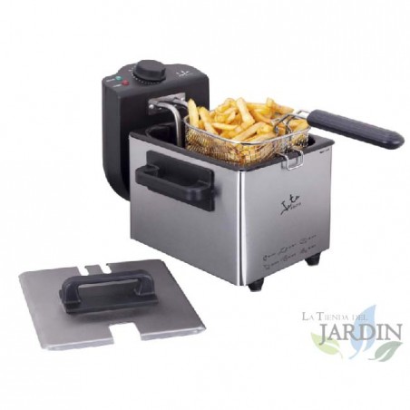 Friteuse Jata 1,5 litre en acier inoxydable, FR115