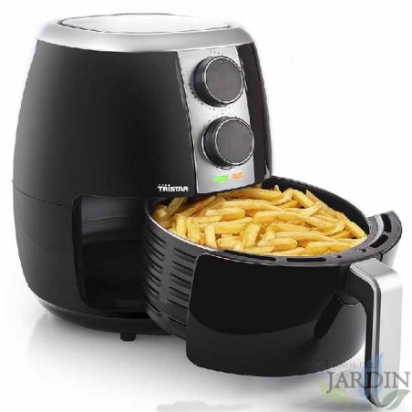 Fritadeira sem óleo Tristar XL | 3,5 L | 1500 W | Temporizador e temperatura ajustável (80-200 °C) | Classe A
