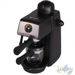  Macchina per caffè espresso Grunkel con pressione di 5 bar e capacità per 4 tazze.