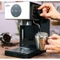 Cafetière Espresso Solac CE4552, 1,5 L, 1050W, porte-filtre pour 1 ou 2 cafés. Acier inoxidable