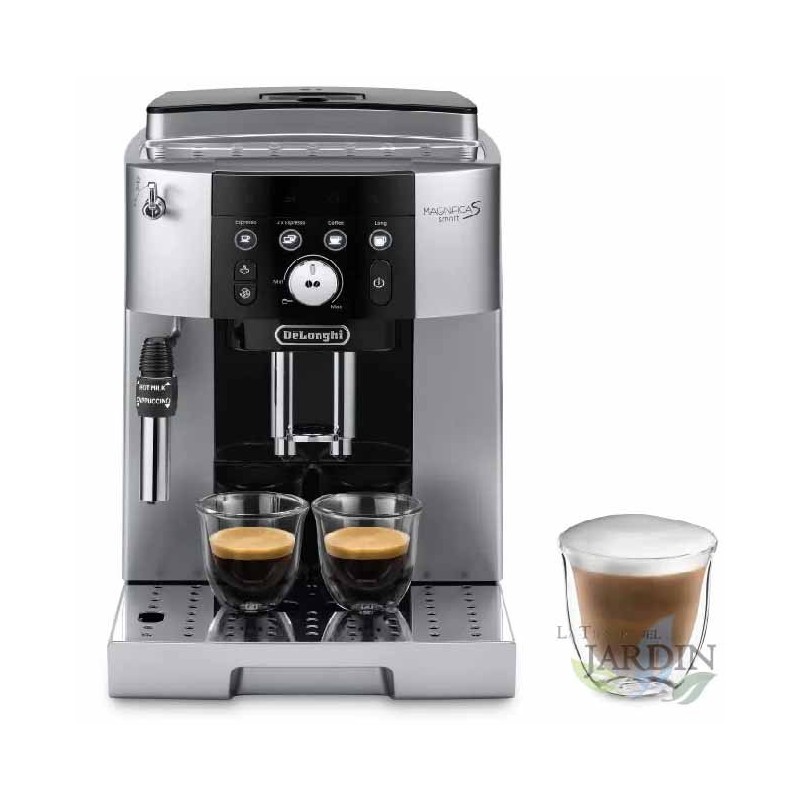 Delonghi Magnifica S Smart Automatic Coffee Maker, 1450W, Grey, 1.8 L.