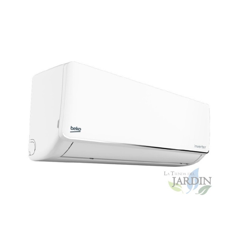 Aire acondicionado Split Beko, 3500 Frigorias, Inverter, Color blanco [Clase de eficiencia energética A++]