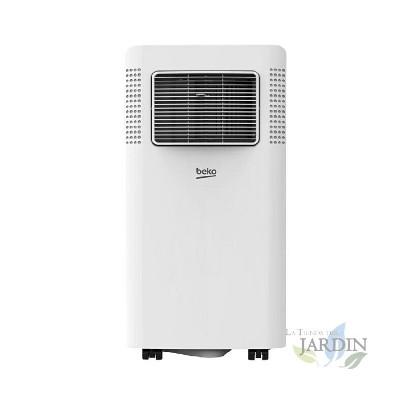 Beko Portable Air Conditioner 9000 BTU (2250 Frigories) with Efficient Refrigerant, White