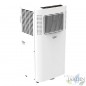 Beko Mobile Klimaanlage 9000 BTU (2250 Kühlleistung) mit effizientem Kältemittel, Weiß