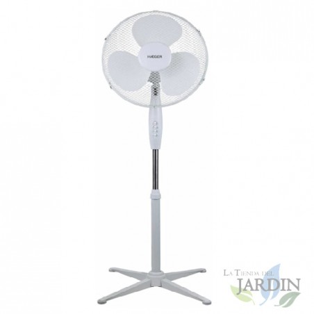 Ventilateur sur pied Haeger, 3 vitesses, pales diamètre 40cm, 45W