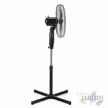 Ventilador de Pie Tristar, 40 cm, Negro, 45W | A+++ Alta Eficiencia | Ventilador de Pie