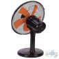 Ventilador de mesa Jata, 45 W, 3 Velocidades, Negro [Clase de eficiencia energética A].