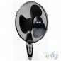 Grunkel pedestal fan with timer up to 60 min, 3 speeds and adjustable height, 50W, Black.  Grunkel pedestal fan with timer up to 60 min, 3 speeds and adjustable height, 50W, Black.