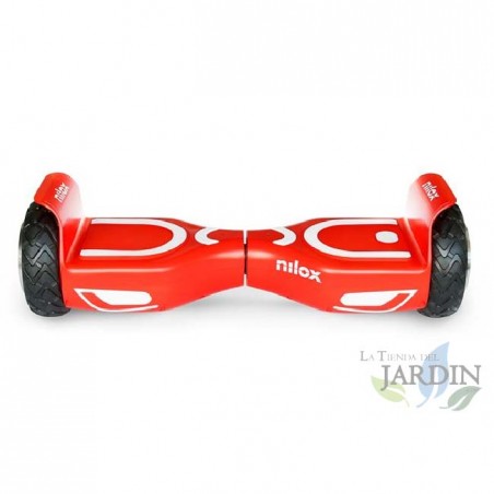 Patinete eléctrico HOVERBOARD RED AND WHITE, 10 km/h.