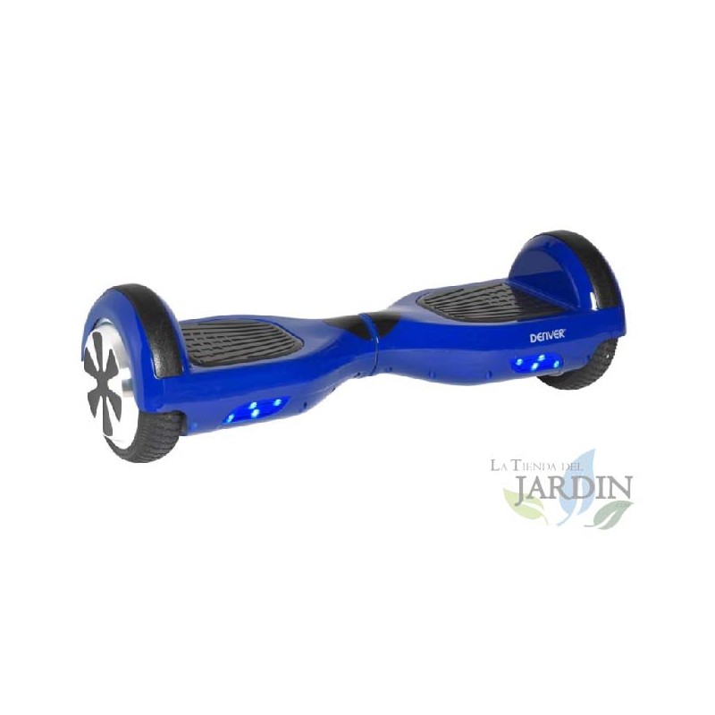 Scooter électrique HOVERBOARD BLUE, 2 moteurs de 250 W, jusqu'à 14 km/h