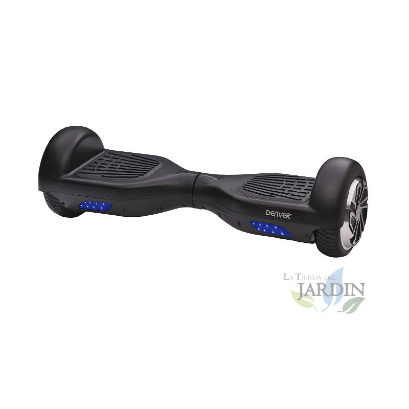 Scooter électrique Denver HOVERBOARD BLACK, 2 moteurs de 250 W, jusqu'à 12 km/h