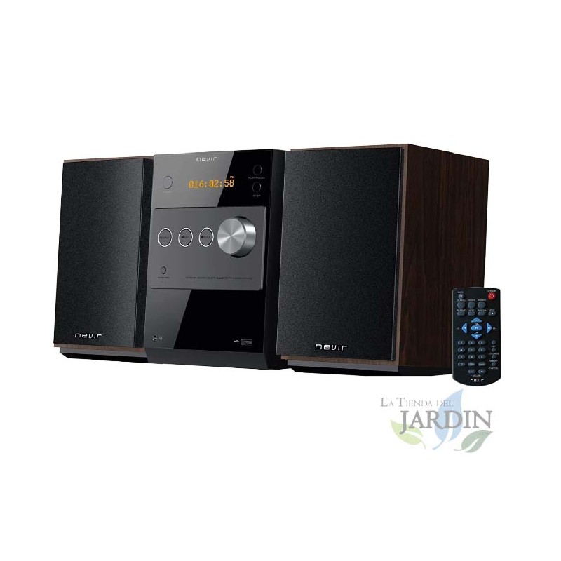 Stéréo Nevir Hi-Fi Bluetooth, 110-240V - 50/60Hz