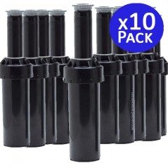 10 x Diffuseur d'arrosage Toro LPS210 avec buse réglable, portée 3 m, Tuyère d'irrigation hauteur de tige 5 cm