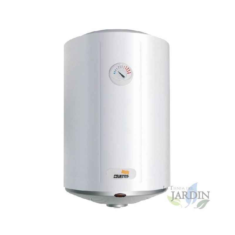 Elektrischer Warmwasserbereiter, 80 l. Vertikale Installation [Eficiencia energética C] .