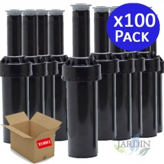 Lot de 100 Diffuseur d'arrosage Toro LPS210 avec buse réglable, portée 3 m, Tuyère d'irrigation hauteur de tige 5 cm