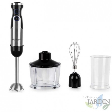 Frullatore a immersione Orbegozo + Accessori. 1200W.