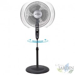  Orbegozo Standventilator, 3 Lüftergeschwindigkeiten, Timer.