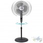 Ventilador de pie Orbegozo SF3347, 3 velocidades de ventilación, Temporizador.