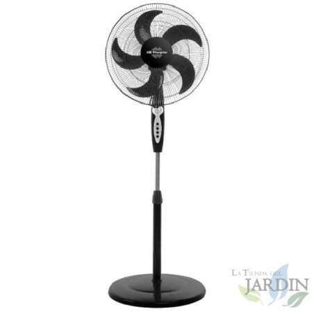 Ventilateur de sol Orbegozo _SF0249, 3 vitesses, télécommande, 60W