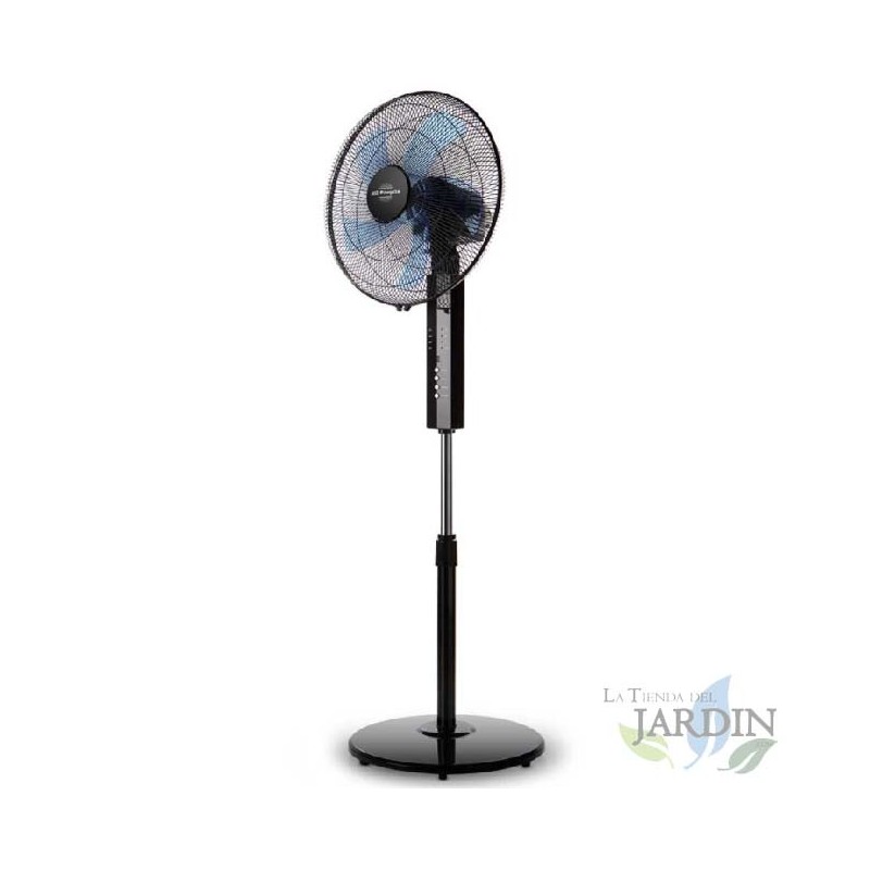 Orbegozo standing fan, remote control, 3 speeds.