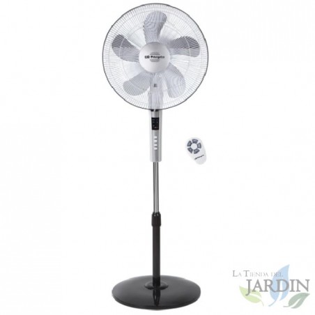  Orbegozo 2-in-1-Lüfter (Tisch und Boden), 3 Geschwindigkeiten, 65 W.