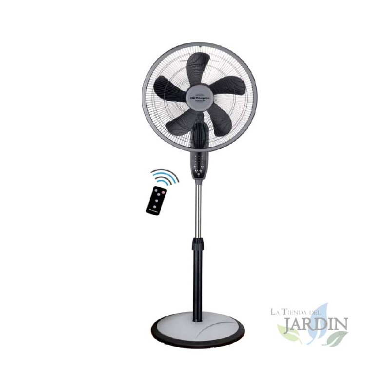 Ventilateur 3 en 1 (sur pied, de table ou mural) Orbegozo SF0246, 55W, noir