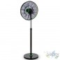 Orbegozo silent standing fan, remote control, 18 blades. Black and green. Orbegozo silent standing fan, remote control, 18 blades. Black and green.