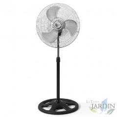 Ventilador 3 en 1 (Sobremesa, Pie y Pared) Orbegozo, 3 Velocidades, Oscilante, 90W | Ventilador Multifuncional | Aire Fresco