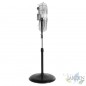  Orbegozo industrial floor fan, metal blades, 3 fan speeds, 135W.