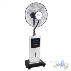  Orbegozo Ventilator für Vernebler/Luftbefeuchter mit Fernbedienung, 3 Geschwindigkeiten und 100 W Leistung.