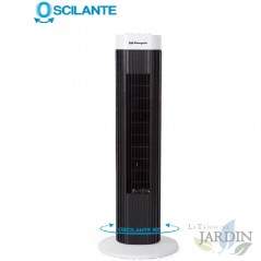 Ventilador de torre Orbegozo com temporizador, 3 velocidades, movimento oscilante, 45 W | Fresh Air
