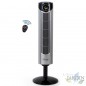 Orbegozo ionic tower fan, remote control, digital display, 3 speeds, 45W.  Orbegozo ionic tower fan, remote control, digital display, 3 speeds, 45W.