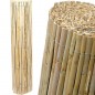 Canisse naturelle fendue pour jardin 1 x 5 m. Canisse en Roseau Nature pour l'occultation, la délimitation ou l'ombrage