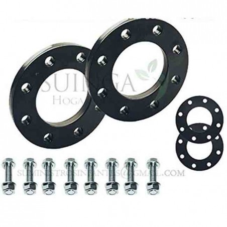Counter flange set for water meters