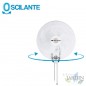 Ventilador de parede Orbegozo, 5 pás, 3 velocidades, cabeça inclinável, oscilante, 80 W | Ventilador de parede Ventilador de parede Orbegozo, 5 pás, 3 velocidades, cabeça inclinável, oscilante, 80 W | Ventilador de parede