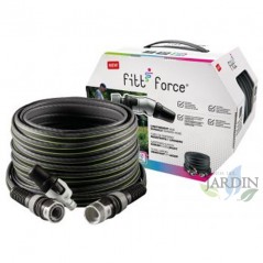 Tuyau d'jardin Fitt Force 15mm 25 mètres, gris