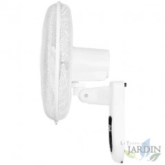 Ventilador de parede Orbegozo, controle remoto, 3 velocidades, 40 W | Ventilador de parede