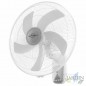 Ventilatore da parete. 5 pale. Diametro 45 cm. 3 velocità. Testa oscillante multi-orientabile. Potenza 55 W Ventilatore da parete. 5 pale. Diametro 45 cm. 3 velocità. Testa oscillante multi-orientabile. Potenza 55 W