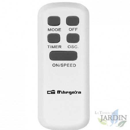 Orbegozo wall fan, 3 speeds, remote control, oscillating.