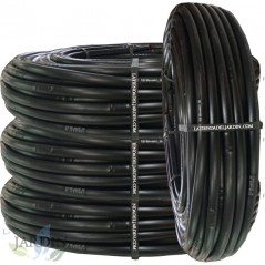 Tuberia riego por goteo 16mm | Tubo con Goteros cada 33 cm | Tuberia goteo 16 mm 400 metros negro
