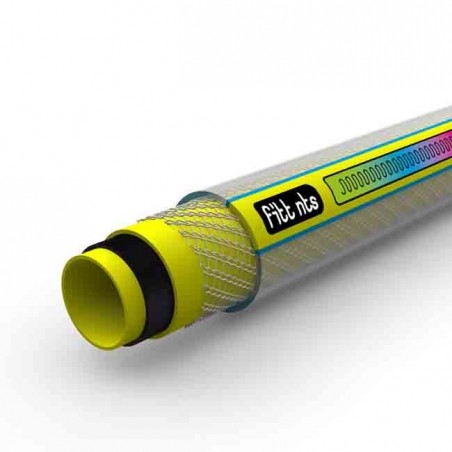 Tuyau jaune NTS 25 mm 1" 50 m