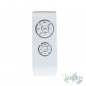 Orbegozo ceiling fan, 3 wooden blades, LED light, remote control. Orbegozo ceiling fan, 3 wooden blades, LED light, remote control.