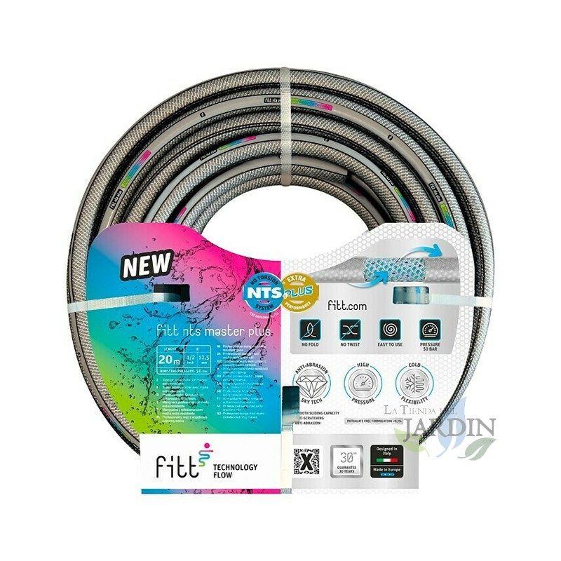 Garden Hose Master Plus NTs Skytech Gray Hose 15mm 15 meters