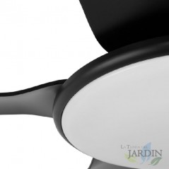 Ventilador de teto com luz LED e controle remoto, 35W A+ | Ventilador de teto
