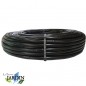 Tubo de irrigação por gotejamento de 16 mm | Tubo com gotejadores a cada 50 cm | Tubo de gotejamento de 16 mm, 400 metros, preto