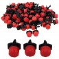 100pcs Drip Irrigation Heads Adjustable Irrigation Drippers for Garden Lawn Pots Irrigation Drip System 100pcs Drip Irrigation Heads Adjustable Irrigation Drippers for Garden Lawn Pots Irrigation Drip System