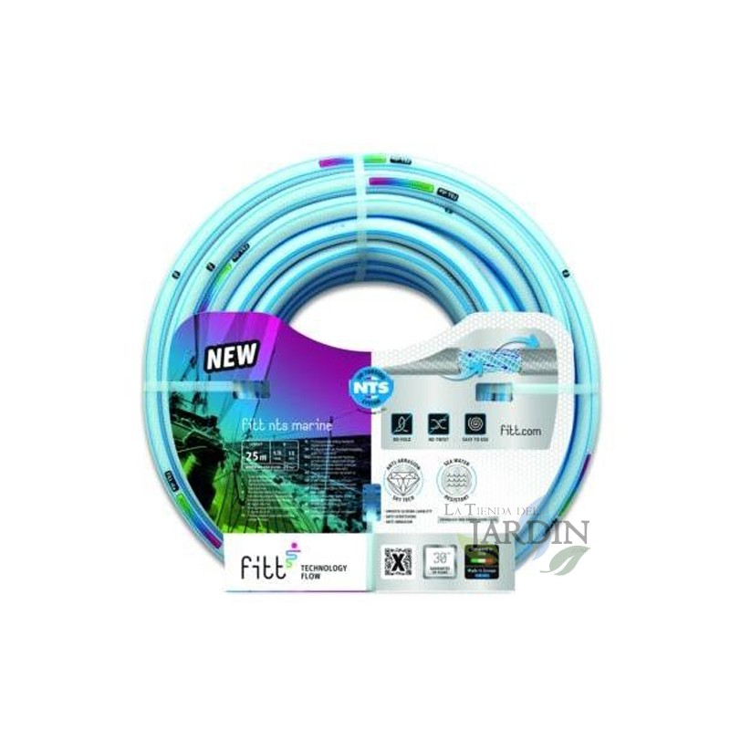 NTS Marine-Schlauch, 15 mm, 25 Meter, speziell für Meeresumgebungen  NTS Marine-Schlauch, 15 mm, 25 Meter, speziell für Meeresumgebungen