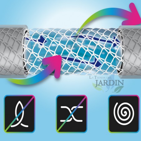 Tubo flessibile marino NTS, 15 mm, 25 metri, speciale per ambienti marini