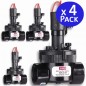 4 x Électrovanne d'arrosage 1'' 24V Toro EXFLO, pour les programmeurs 24V